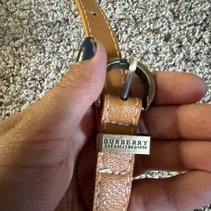 Burberry belt